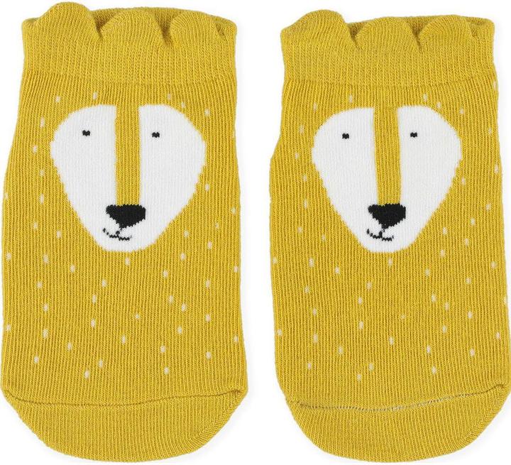 Trixie Baby Sneaker socks 2-pack (2-4 yrs) Lion (MQ3) (pack of 2, 27)