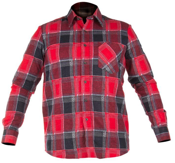 Image du produit Lahti Pro Chemise en flanelle LPKF1 noir-rouge / Taille : L (L)