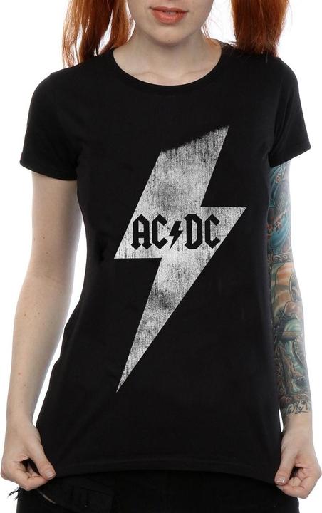Produktbild AC/DC Lightning Bolt TShirt aus Baumwolle (M)