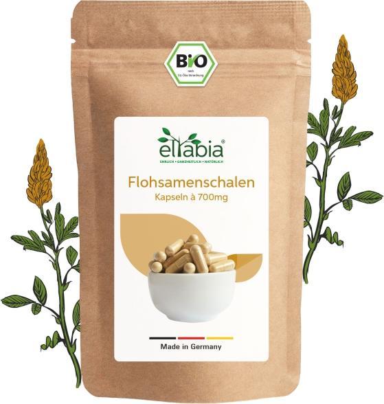 Produktbild Eltabia Bio Flohsamenschalen Kapseln 200 (200 Stück, Kapseln)