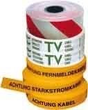 Actual product image CellPack Route warning tape (40 mm)