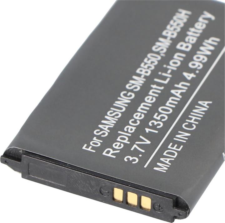 Actual product image Samsung Akku EB-BB550ABE, SM-B550, SM-B550H, XCover 550