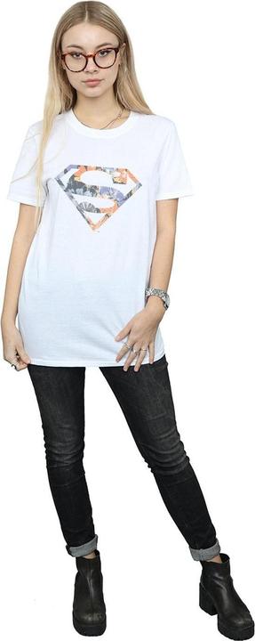 Produktbild Superman Floral Logo 2 TShirt (L)