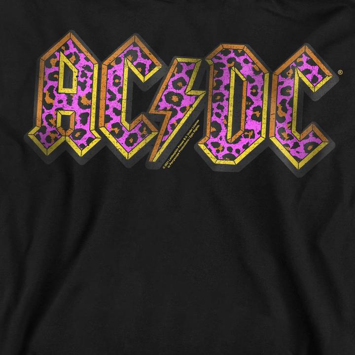 Actual product image AC/DC Unisex Adult Animal Print Sweatshirt (S)