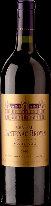 Actual product image Château Cantenac-Brown  (1 x 75 cl, 2017)
