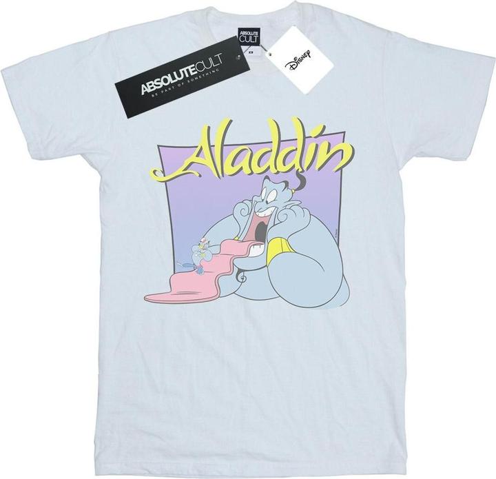 Immagine prodotto Disney Aladdin Genie Wishing Dude Maglietta Ampia Donna (XXL)