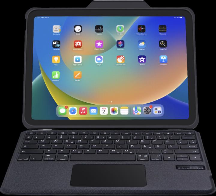 Actual product image Deqster Rugged Keyboard Folio (DE, IPad 10.9")