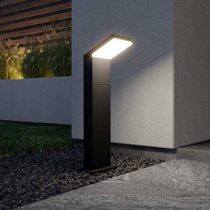 Produktbild Arcchio Yolena Aussen Garten Leuchte H60 Dark Grey/White (1700 lm, IP65)
