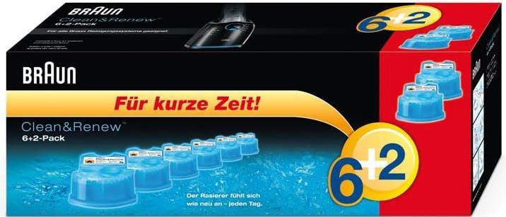 Braun Clean&Renew - Reinigungskartusche (8 x)