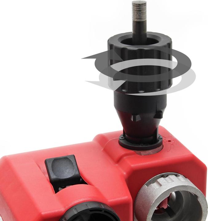Immagine prodotto Wiltec Affilatrice per punte da trapano con 4200 giri al minuto, 3-13 mm e 80 W per punte da trapano in (80 W)