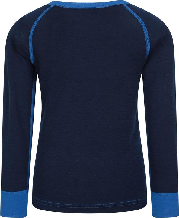 Actual product image Mountain Warehouse Childrens/Kids Merino II Round Neck Base Layer Top (128)