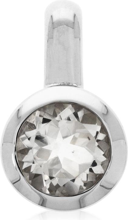 Xen Anhänger mit 7 mm Weisstopas ca. 1,75 ct. (925 Sterling Silber)