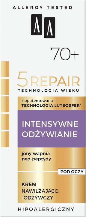 Oceanic Aa - Technology Age 5Repair 70+ Eye Moisturizing And Nourishing Cream (Crème, 15 ml)