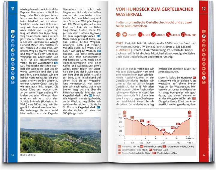 Actual product image Hiking guide Black Forest Central-North, 50 tours
