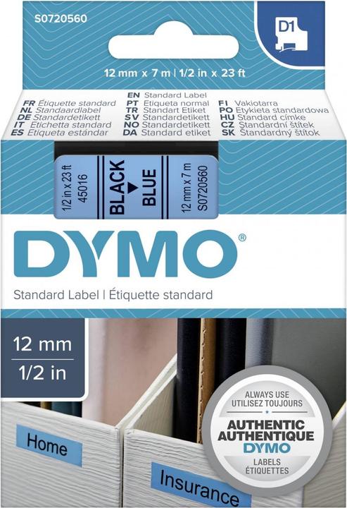 Produktbild Dymo S0720560 (1.20 cm, Blau)