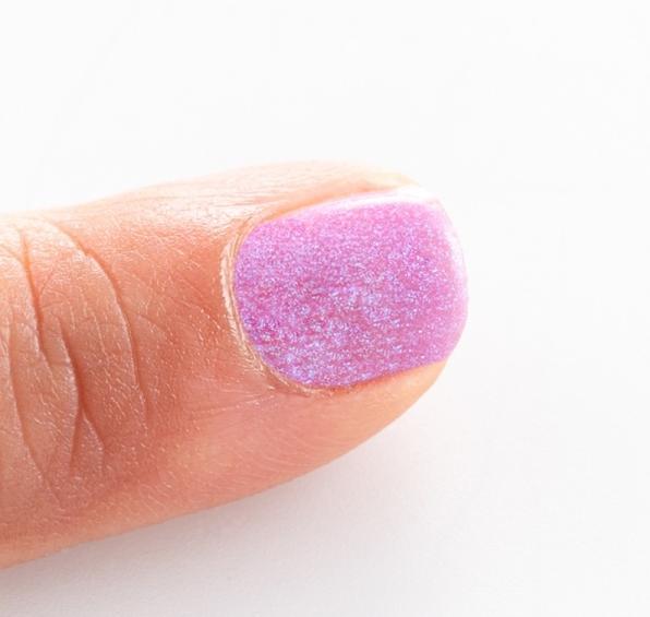 Actual product image Namaki Kindernagellack - Violet glitter (Violet glitter, Colour paint)
