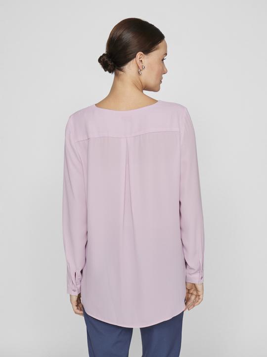 Image du produit Vila Chemise à col fendu High Low (XL)