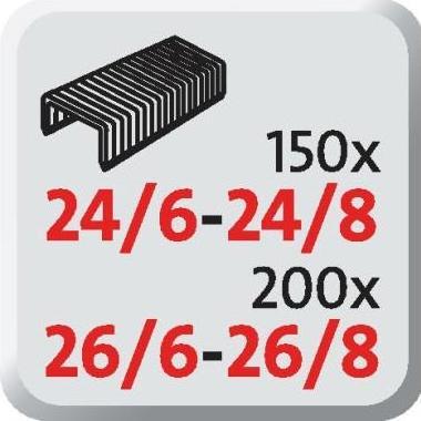Produktbild Novus Langarm-Heftgerät B 17 40 Blatt Hellgrau, Schwarz 24/6,24/8,26/6,26/8 (40 Blätter)