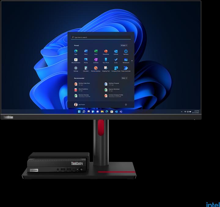Actual product image Lenovo ThinkCentre M90q Gen 4 (Core i9, 32 GB, 1000 GB, UHD Graphics 770)