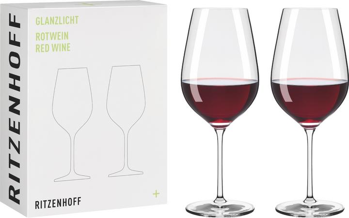 Image du produit Ritzenhoff Verre à vin rouge brillant (set de 2) (60.90 cl, 2 Verres, Verres à vin rouge)