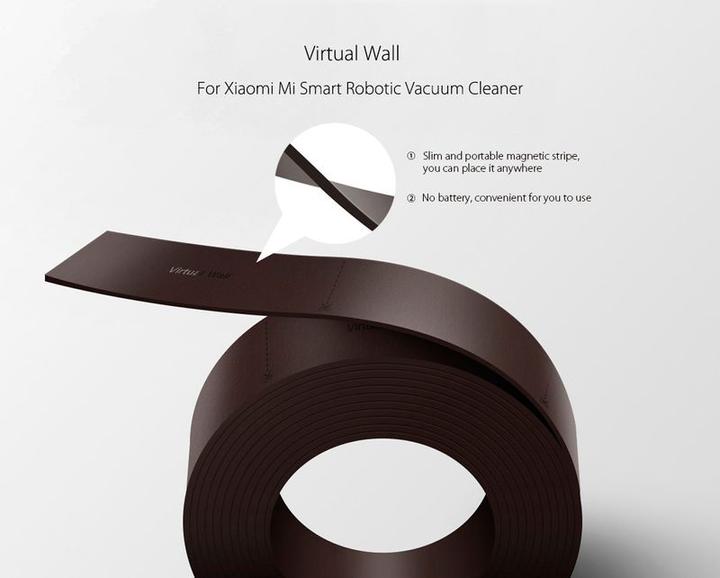 Produktbild Hermex XIAOMI Mi Robot Roborock S50 Vacuum Cleaner Magnetband Invisible Wall Saugroboter 2M