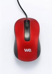 Immagine prodotto WE Souris filaire compatibile USB (Noir/Rouge)