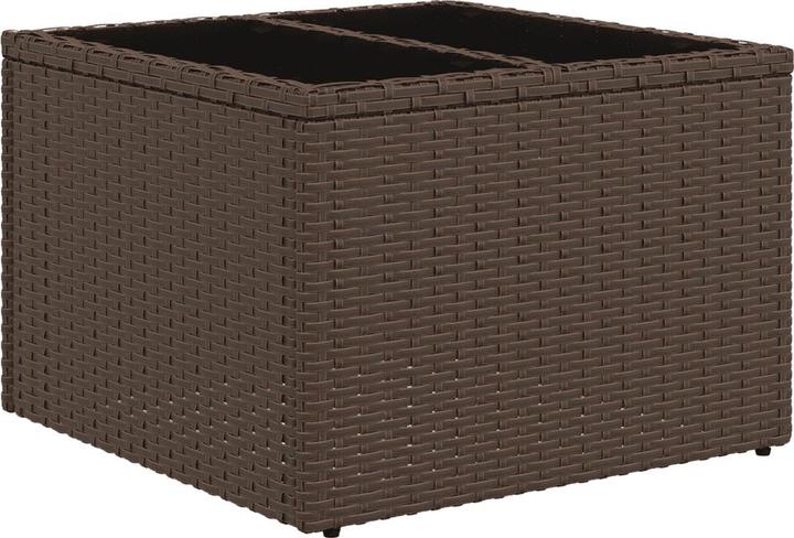 Produktbild VidaXL Gartenmöbel Sofa Garnitur Lounge Sitzgruppe 7-tlg. Braun Poly Rattan
