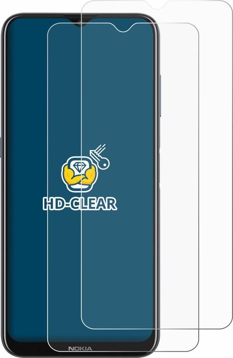 Actual product image BROTECT Screen Protector Clear (2 Piece, Nokia G20)
