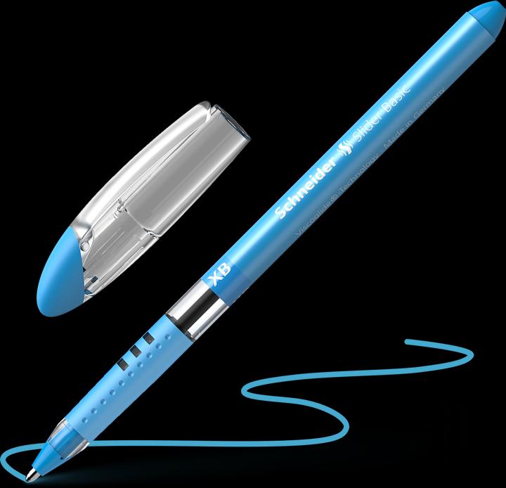 Produktbild Schneider Kugelschreiber Slider Basic (Hellblau, 1 x)