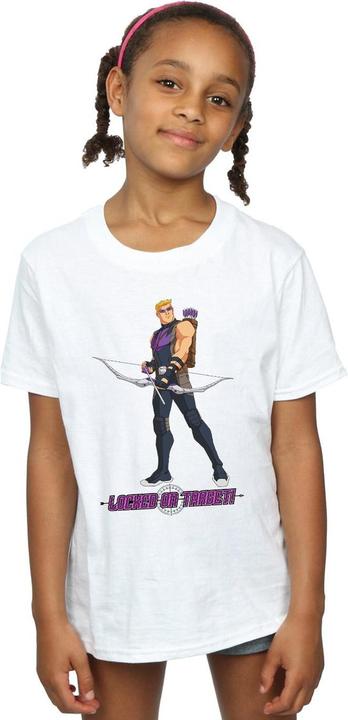 Immagine prodotto Hawkeye Locked On Target Maglietta Ragazze (152, 158)