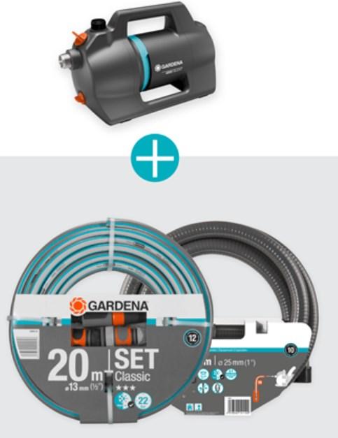 Produktbild Gardena 4200 Silent Gartenpumpen-Set (Gartenpumpe)