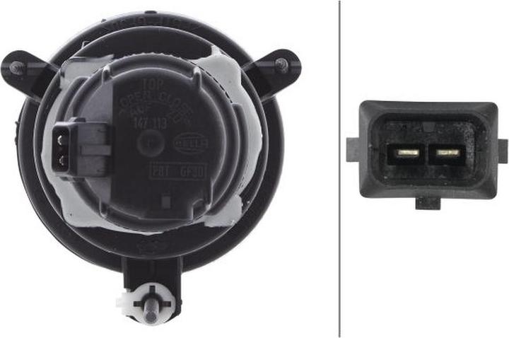 Produktbild Hella Nebelscheinwerfer Halogen DE für DAF MERCEDES
