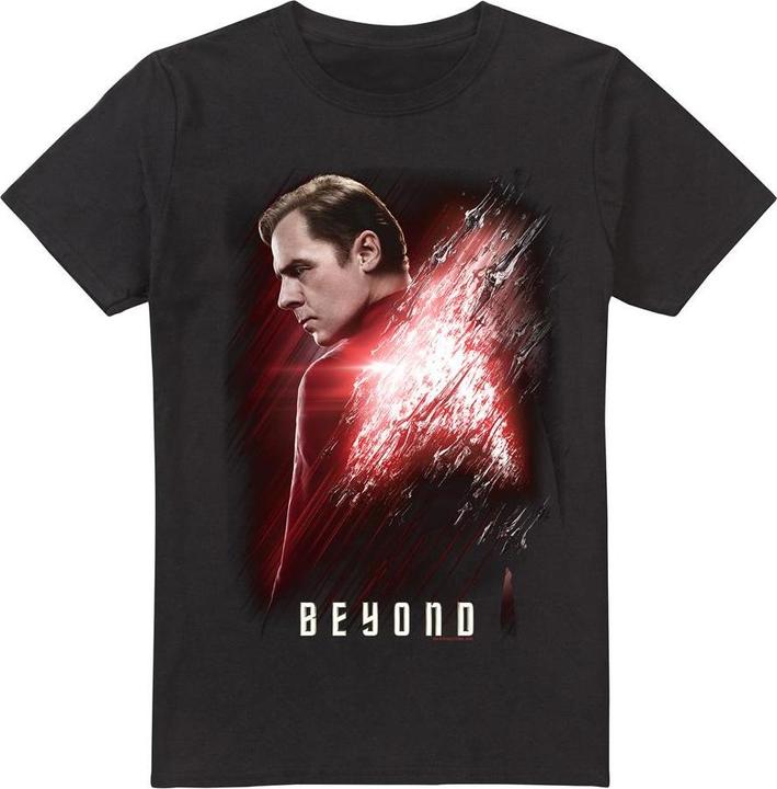 Actual product image Star Trek Beyond Mens Scotty Poster T-Shirt (4XL)