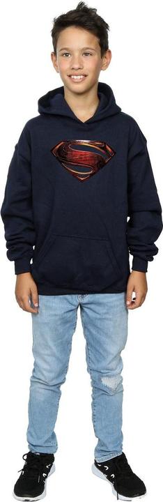 Image du produit - Sweat à capuche JUSTICE LEAGUE MOVIE SUPERMAN EMBLEM - Garçon (152, 158)