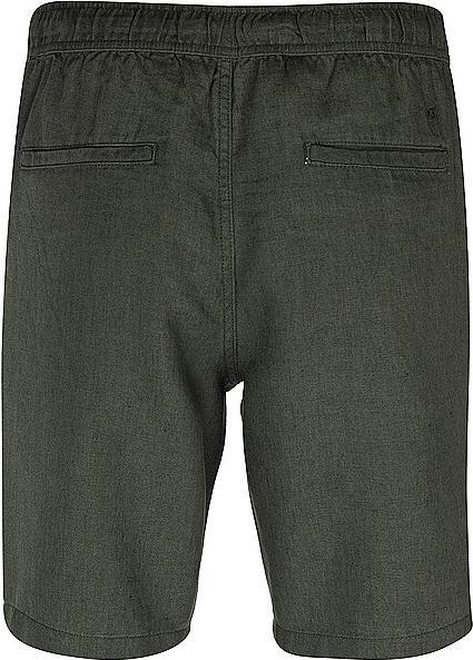 Actual product image Knowledge Cotton Apparel Loose Linen Shorts Burned Olive (XL)