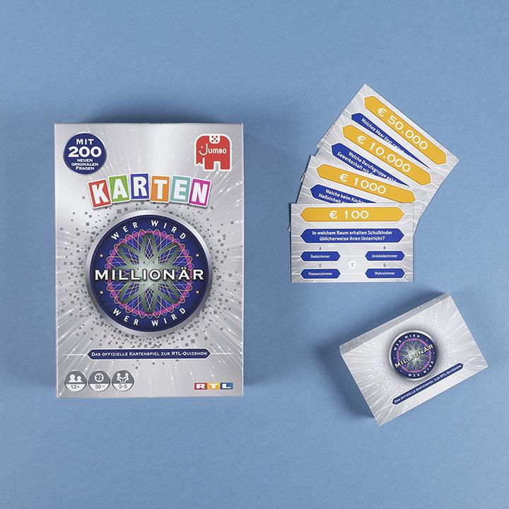 Immagine prodotto Jumbo Chi vuole essere un milionario gioco di carte (Tedesco)