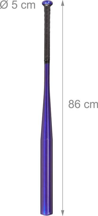 Immagine prodotto Relaxdays Mazza da baseball (34")