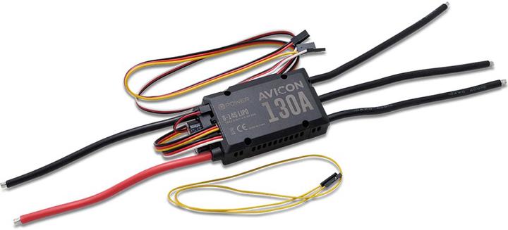 Actual product image D-Power AVICON PRO 130A HV S-BEC Brushless Regler