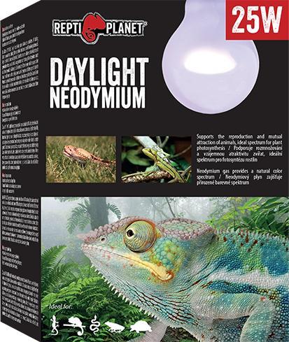 Image du produit Repti Planet Lampe pour terrarium Daylight Neodymium 25 W (UVA)