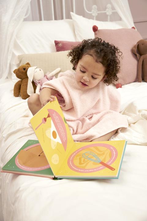 Produktbild Meyco Frottee badponcho 1-3 jaar soft pink