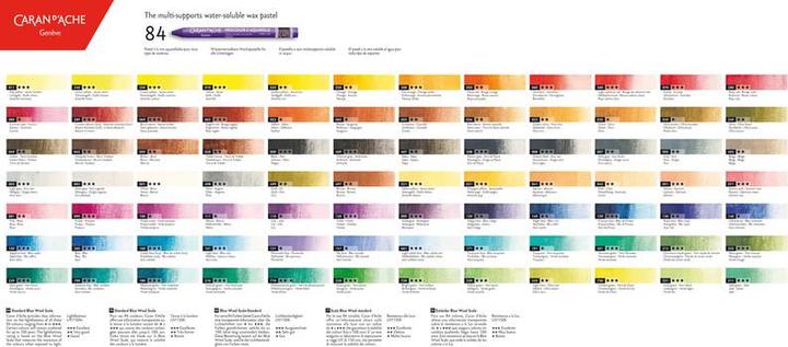 Produktbild Caran d'Ache Neocolor II Aquarelle Metallschachtel (Mehrfarbig, 40 x)