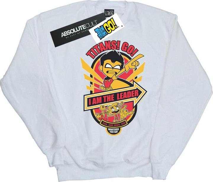Teen Titans Go I Am The Leader Sweatshirt Jungen