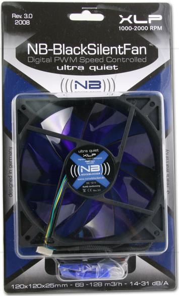 Produktbild Noiseblocker NB-BlackSilentFan XL-1 (120 mm, 1 x)