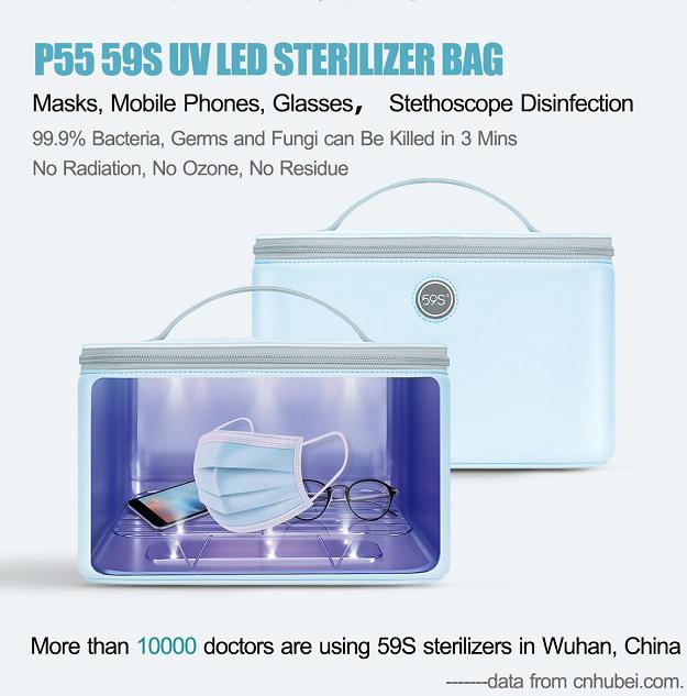 Actual product image 59S Multifunctional UV sterilization box P55Y
