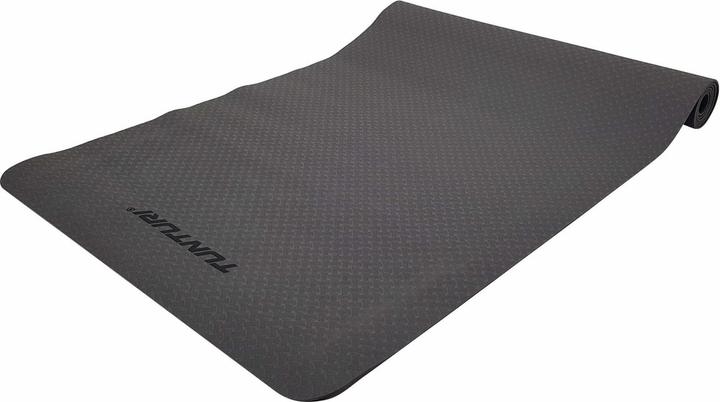 Actual product image Tunturi TPE Yogamatte Rutschfest Anthrazit 3 mm (3 mm)