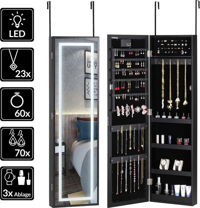 Produktbild Casaria Schmuckschrank