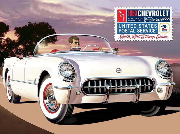Produktbild AMT 1953 Chevy Corvette (USPS Stamp Series Collector Tin)