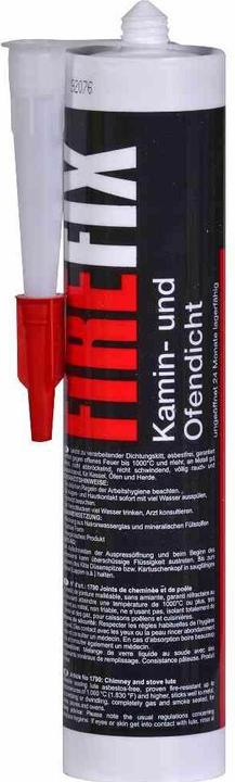 Image du produit FireFix 1790 Joint pour cheminée et four (cartouche) 310 ml, résistant à la chaleur jusqu'à 1.000 °C