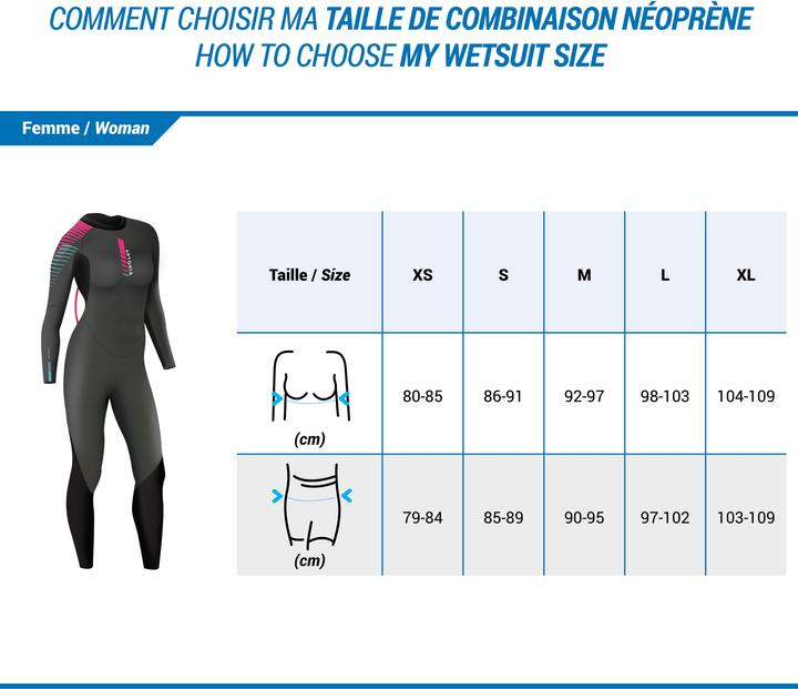 Produktbild Aptonia Combinaison Neoprene Tri Sd F (40)