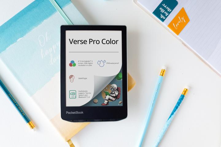 Actual product image PocketBook Verse Pro Colour (6", 16 GB, Stormy Sea)